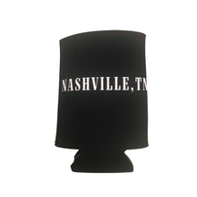 Load image into Gallery viewer, Glen Campbell Museum &quot;Nashville&quot; Collapsible Coozie (Black)
