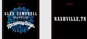 Glen Campbell Museum "Nashville" Collapsible Coozie (Black)