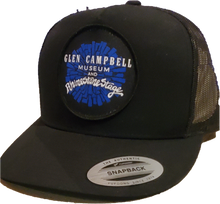 Load image into Gallery viewer, Classic Glen Campbell Museum Mesh Trucker Cap (Black)