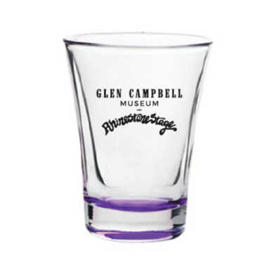 Glen Campbell Museum Shot Glass