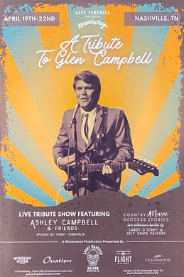 2022 Glen Campbell Tribute Poster