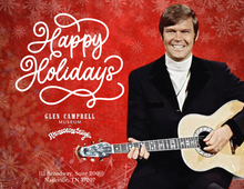 Load image into Gallery viewer, Glen Campbell Holiday Postcard